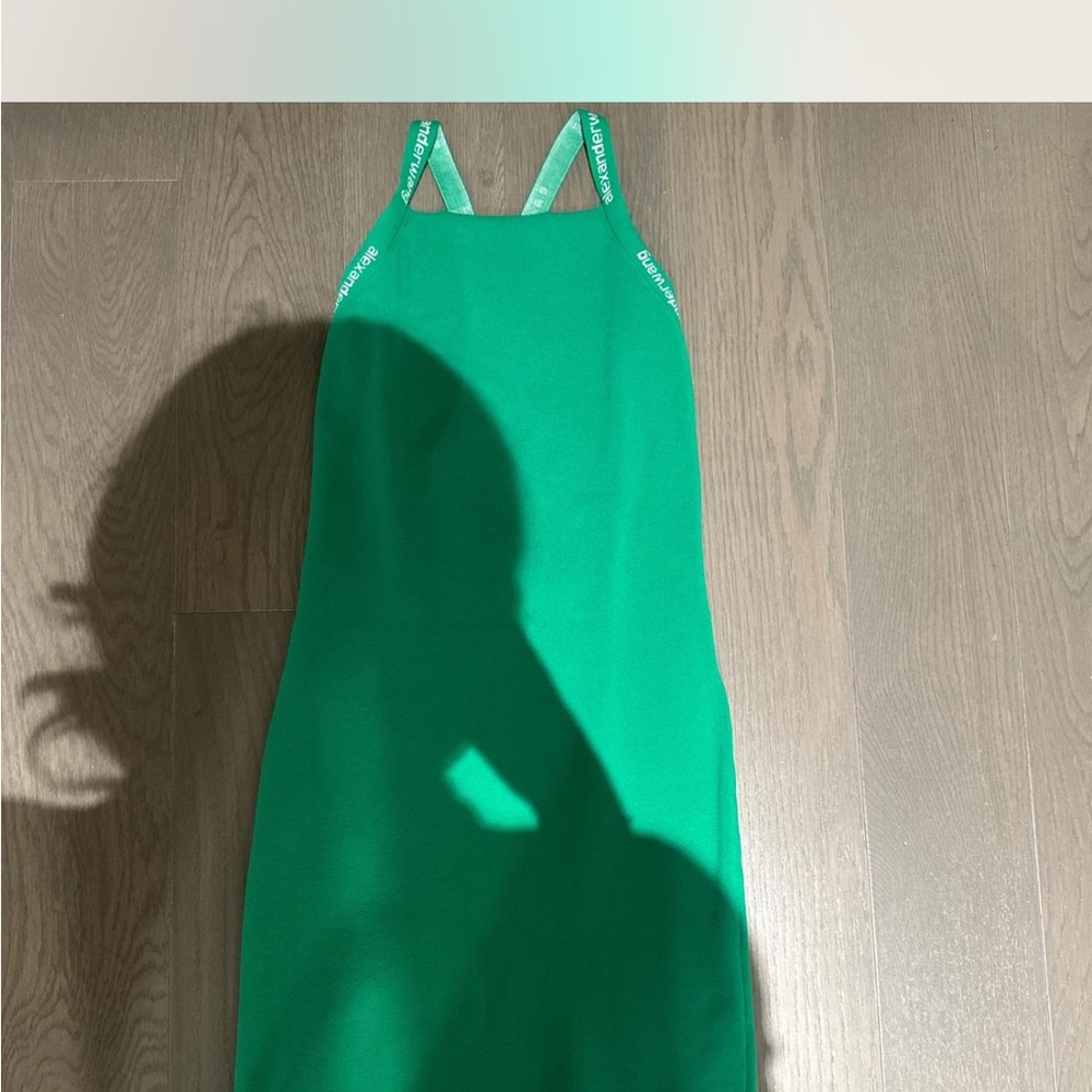 Alexander Wang Green Mini Dress